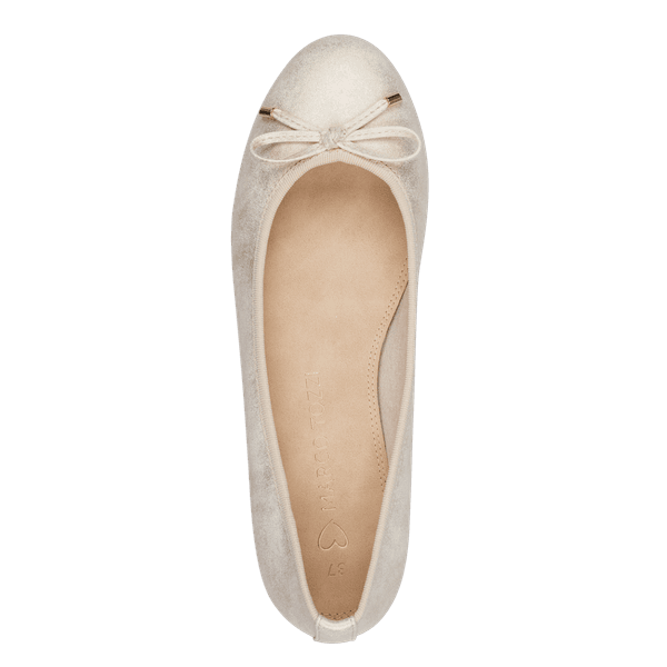 Hovedbilde BALLERINA M/LITEN SLØYFE - SAND