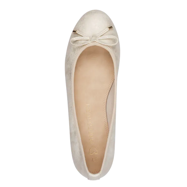 Hovedbilde BALLERINA M/LITEN SLØYFE - SAND