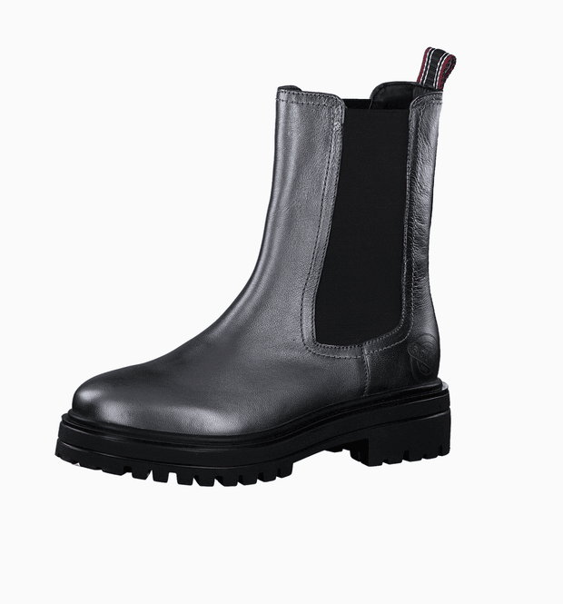 Hovedbilde BOOTS I SKINN - GRÅ METALIC