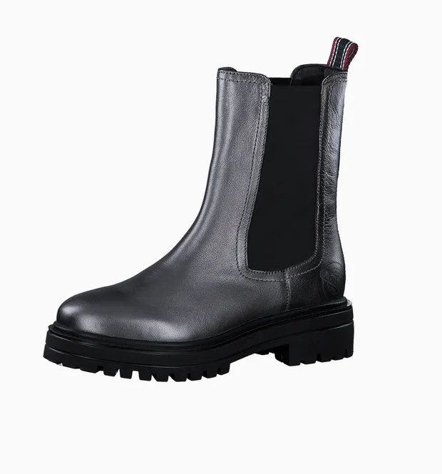 Hovedbilde BOOTS I SKINN - GRÅ METALIC