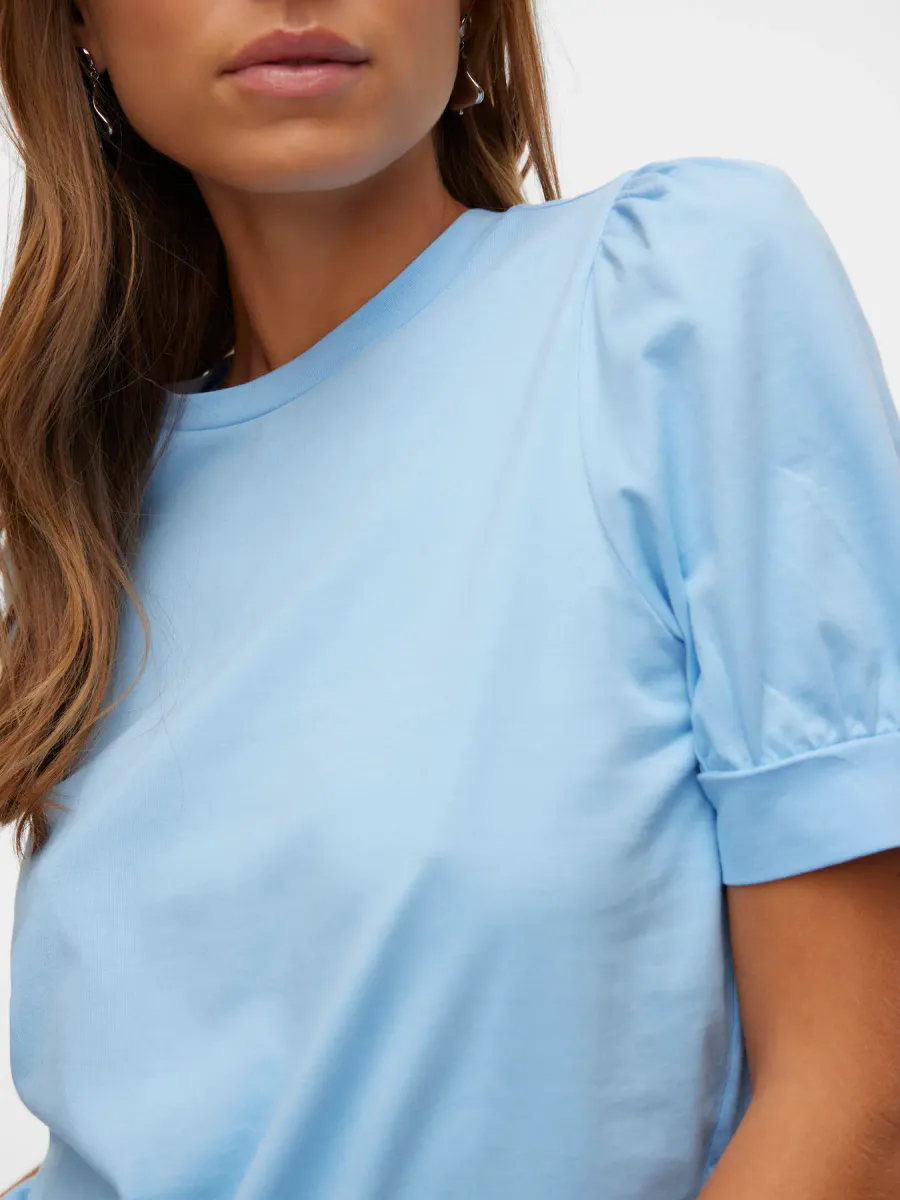 KERRY T-SHIRT - HIMMELBLÅ