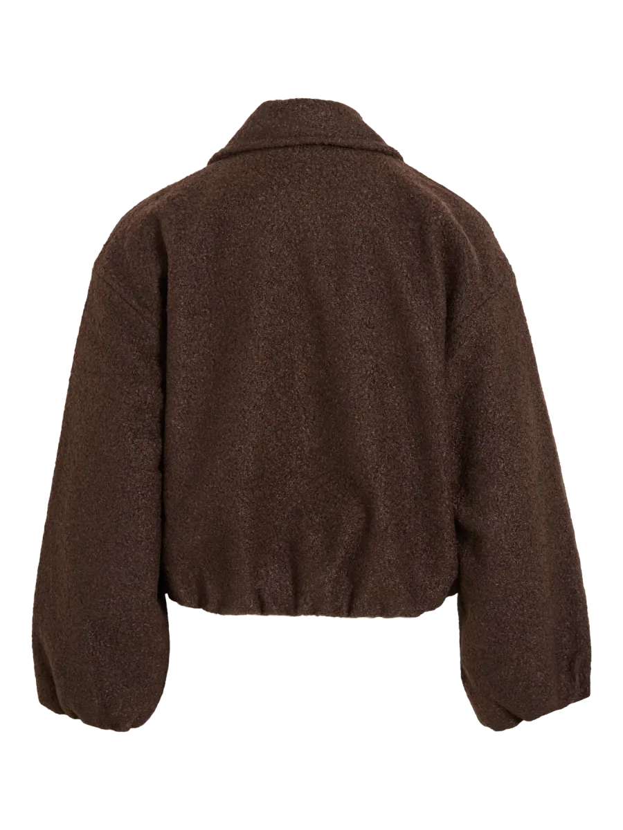 JADAS BOMBER TEDDY JAKKE - BRUN