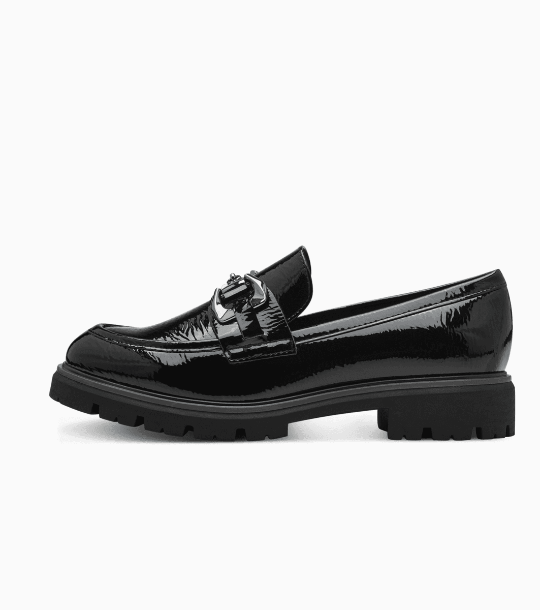 LOAFER GLOSSY - SORT PATENT