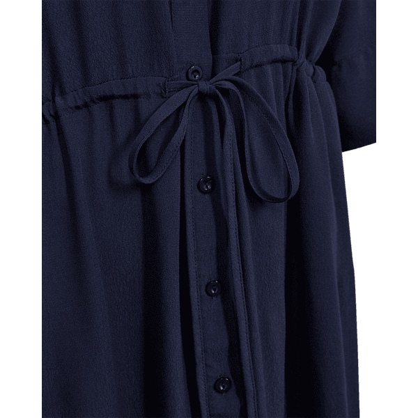 Hovedbilde LOVY VISCOSE KJOLE - NAVY