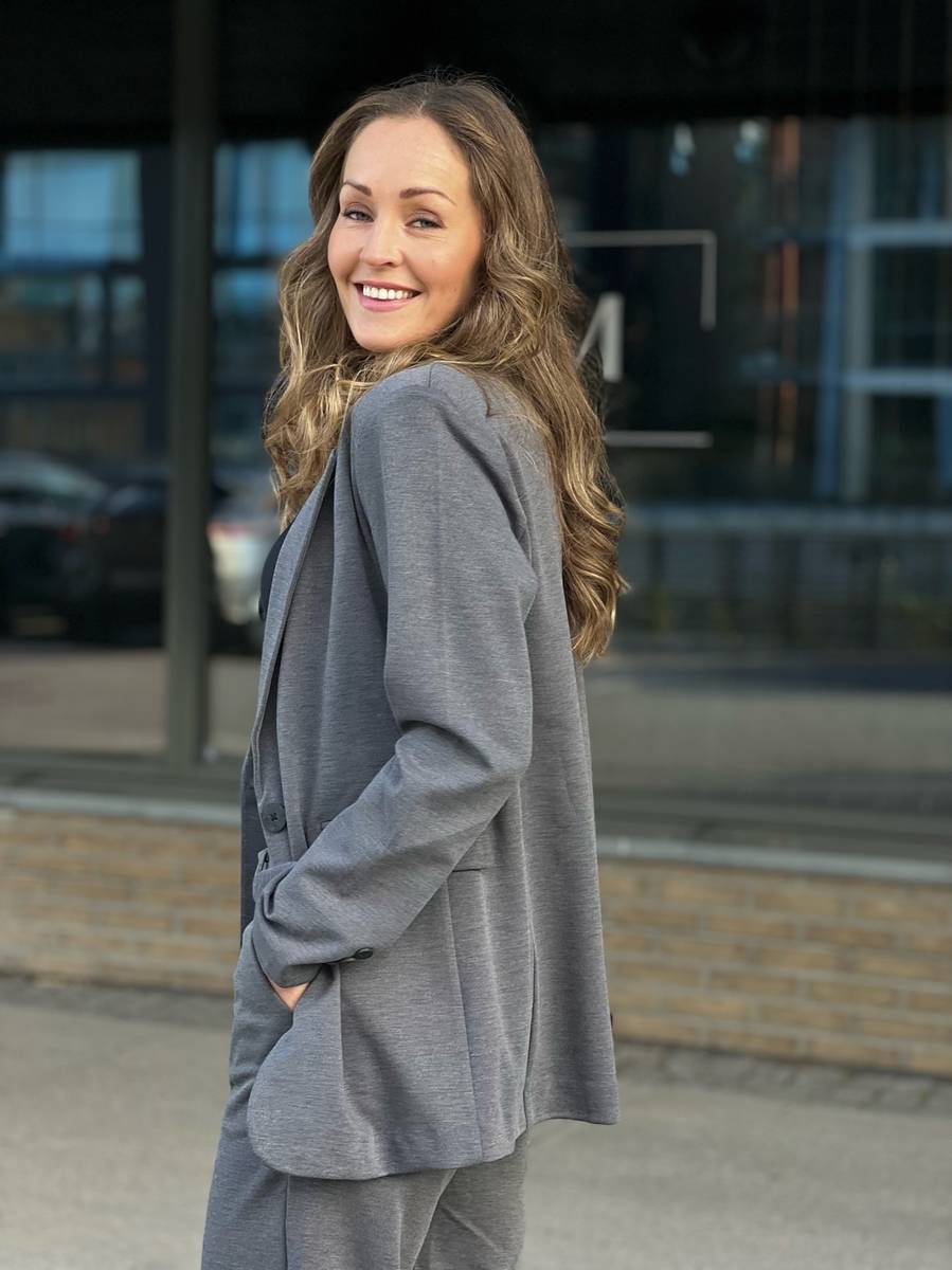 NANNI BLAZER FASHION - KOKSGRÅ