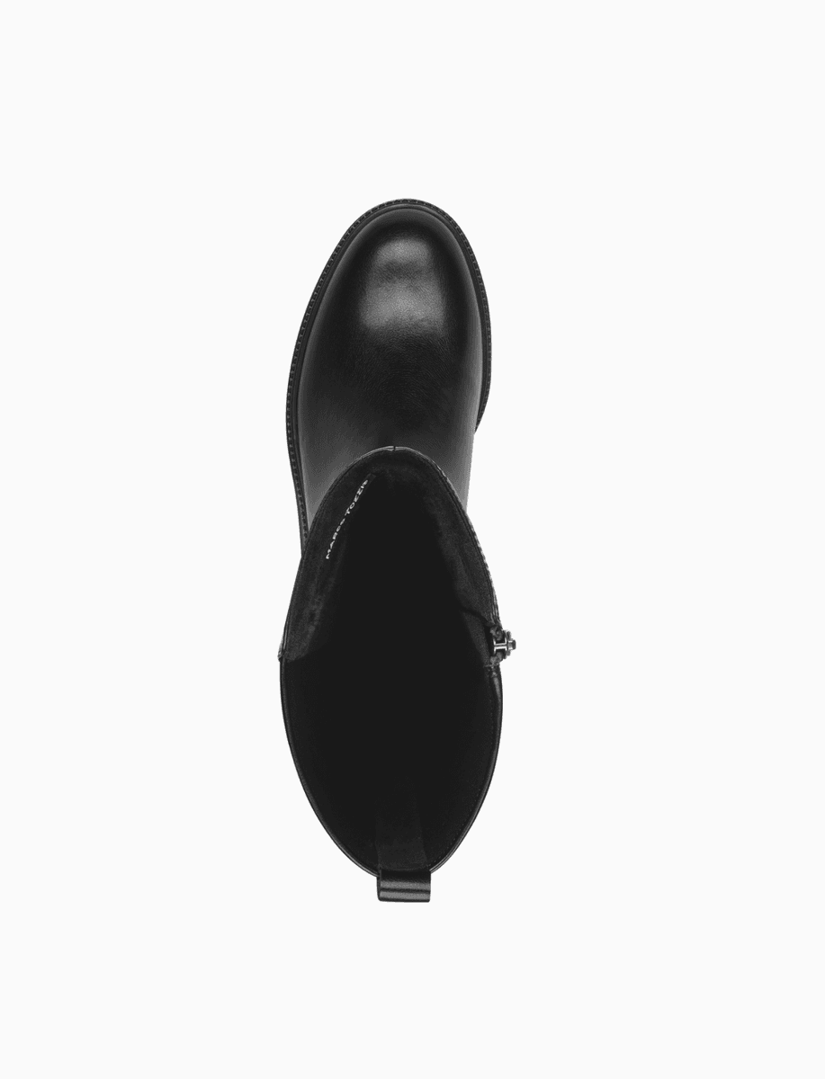 HØY STØVLETT M/BLING - SORT