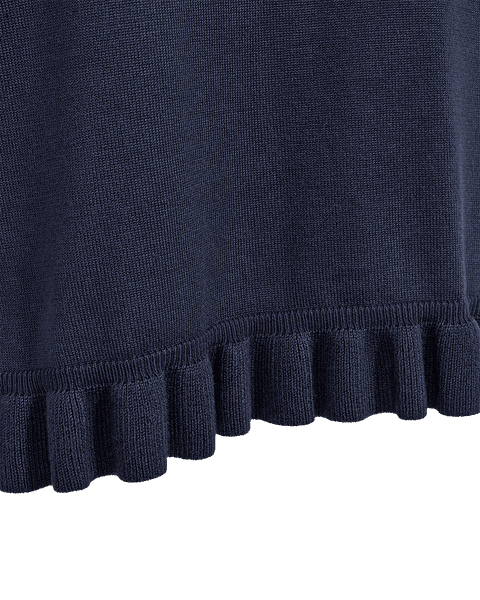 Hovedbilde KATIE GENSER M/FRILL - NAVY