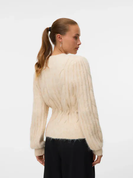 Hovedbilde LISA CARDIGAN - CREAM