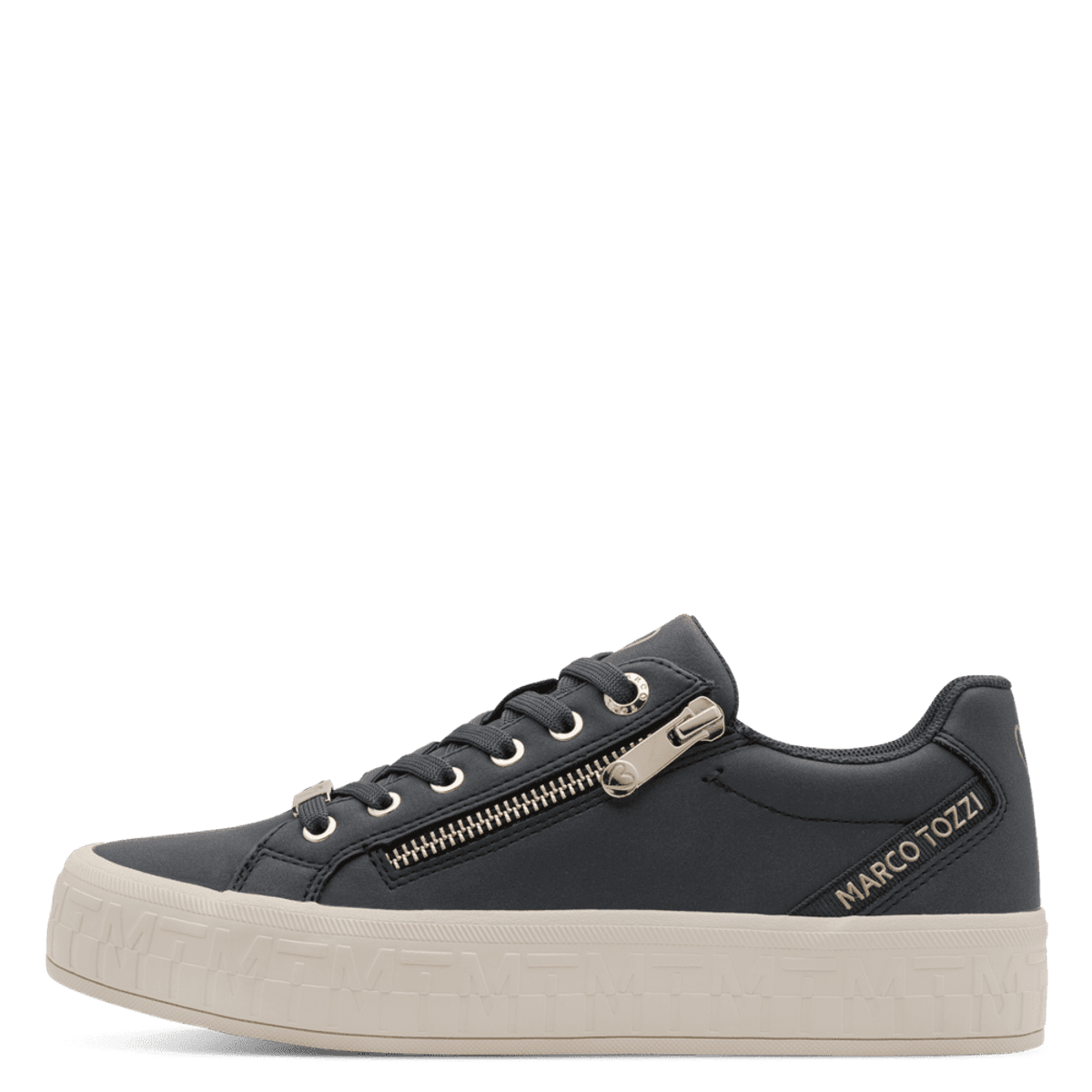 SNEAKERS M/ ZIP - NAVY