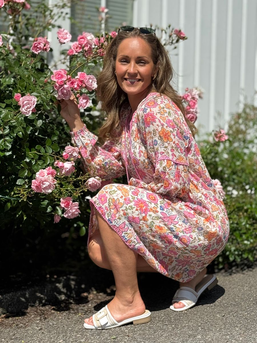 CARIN KJOLE TUTTIFRUTTI - ROSA