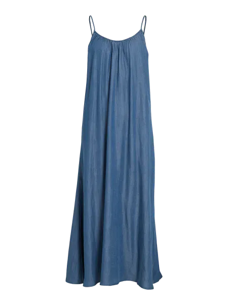 Hovedbilde TEVIRA TENCEL KJOLE - MEDIUM BLÅ