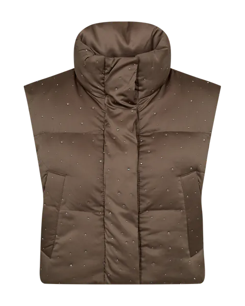 Hovedbilde GLAM VEST M/BLING - MULVARP