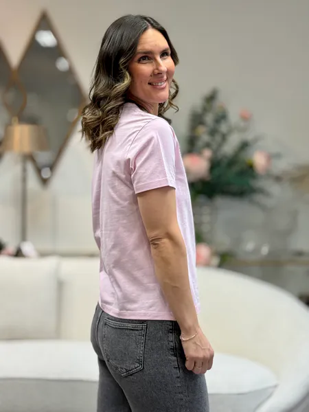 Hovedbilde NORA T-SHIRT - ROSA