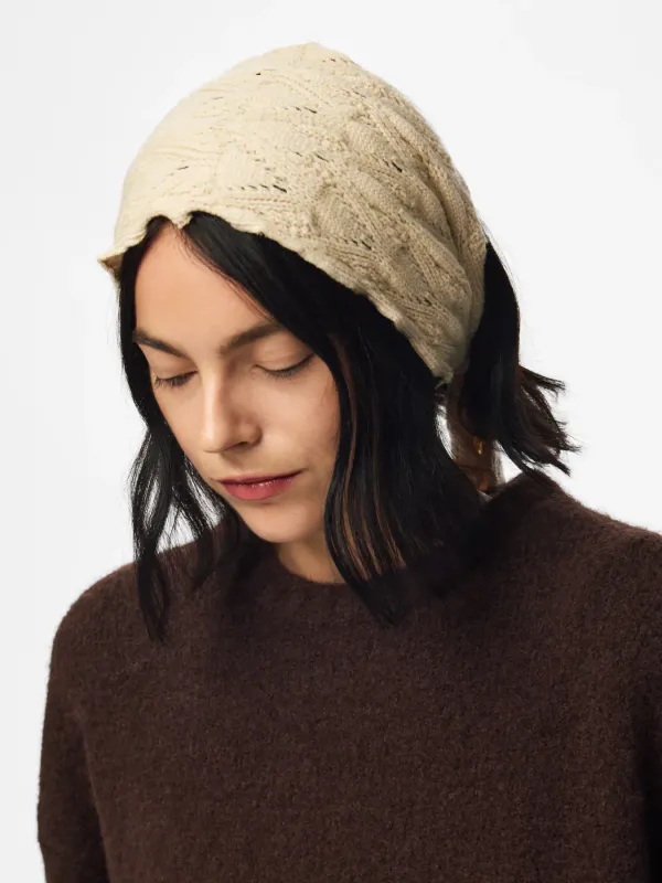 KOMMA POINTELLE SKJERF - CREAM