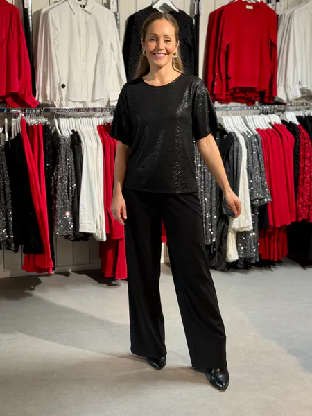 Hovedbilde SATINA TOPP - SORT