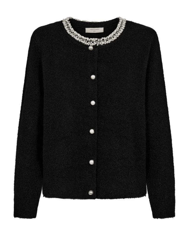 FLIRT CARDIGAN - SORT