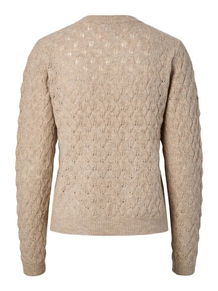 Hovedbilde LELOU GENSER M/LANG ERM - CAMEL