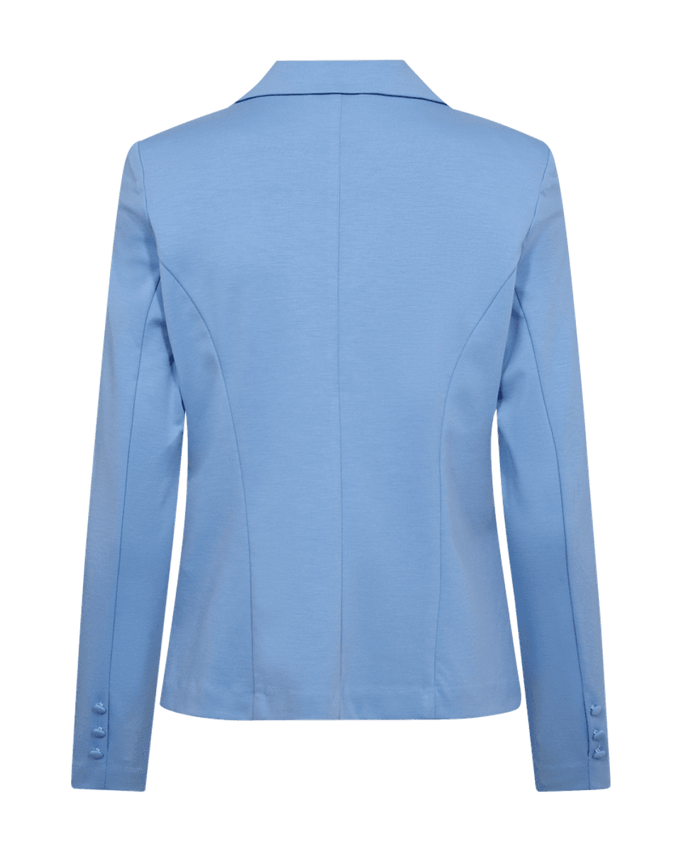 NANNI KORT BLAZER - HIMMELBLÅ