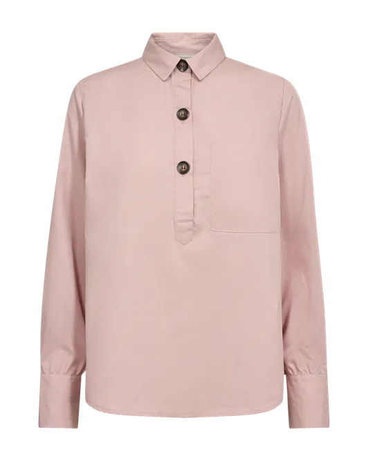 Hovedbilde FLYNN SKJORTE M/KNAPPER - PALE MAUVE