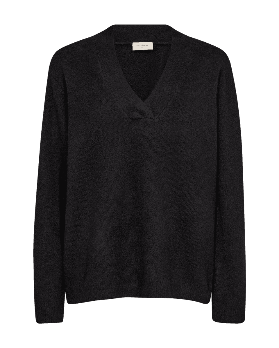 GRESEVALIN PULLOVER - SORT