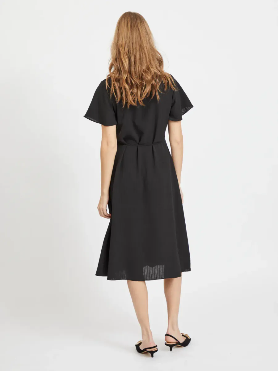 LOVIE OMSLAGSKJOLE - SORT